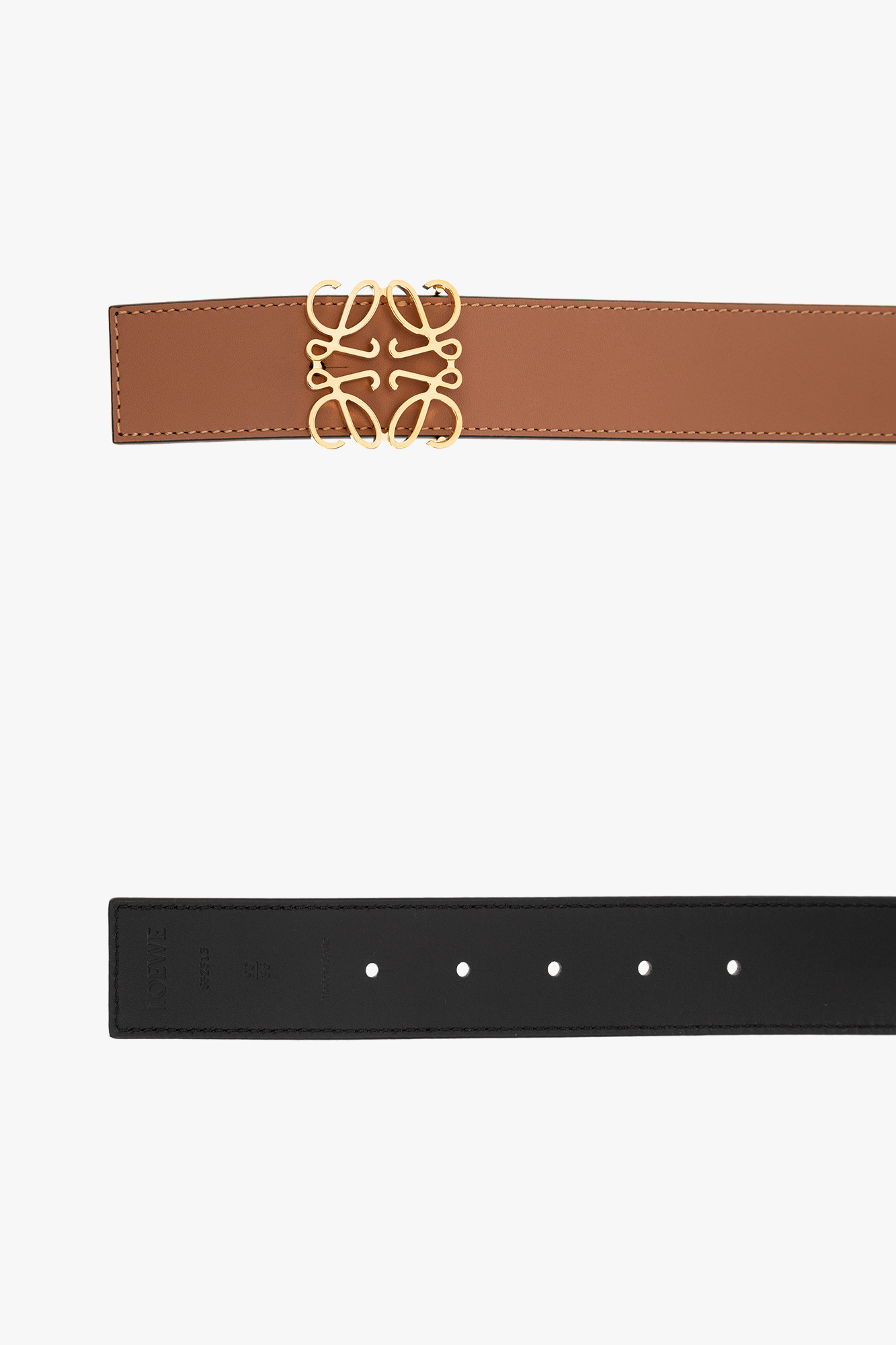 LOEWE TWO-WAY DRESS | Brown Reversible belt Loewe LOEWE TWO-WAY DRESS | Brown Reversible belt Loewe